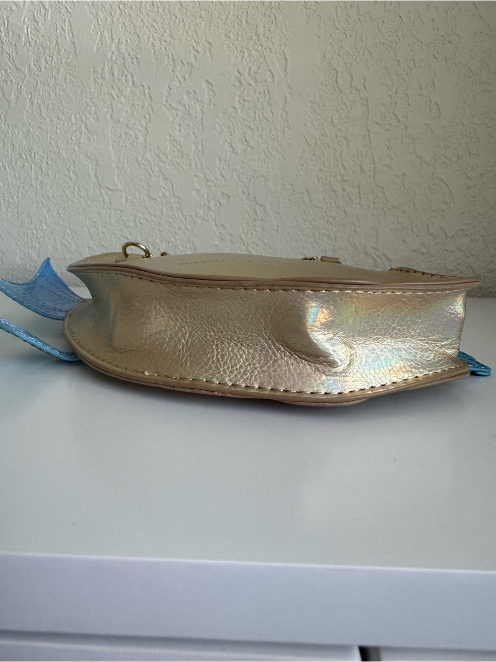 Danielle Nicole Flounder The Little Mermaid Holographic Crossbody Bag - Picture 10 of 15